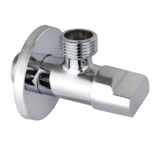 Вентиль запорный угловой Splendy, хром, 1/2", AA206NASCR