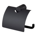 Бумагодержатель Splendy Passion с крышкой, черный матовый, PA4061SVBM