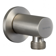 Шланговое подсоединение Splendy круглый отражатель, оружейный металл брашированный, AA215NRLAB