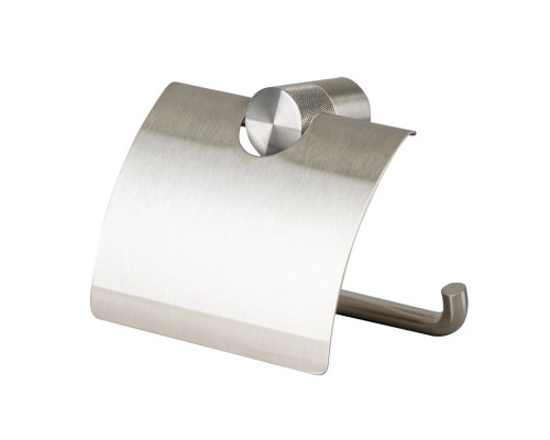 Бумагодержатель Splendy Passion с крышкой, никель брашированный, PA4061SVNB