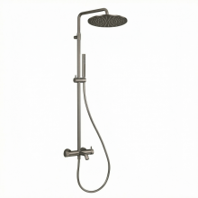 Душевая стойка Splendy Relax P, оружейный металл брашированный, RP208ZKR30C1AB