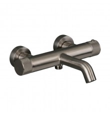 Смеситель для ванны Splendy Passion, термостатический, оружейный металл брашированный, PA203N2T220AB