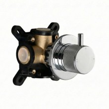 Вентиль переключающий Splendy Passion хром настенный встраиваемый на 2 потребителя, PA206UD2CR