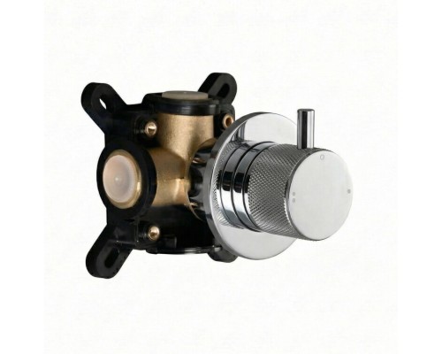 Вентиль переключающий Splendy Passion хром настенный встраиваемый на 2 потребителя, PA206UD2CR