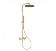Душевая стойка Splendy Relax P, золото матовое, RP208ZKR30C1GM