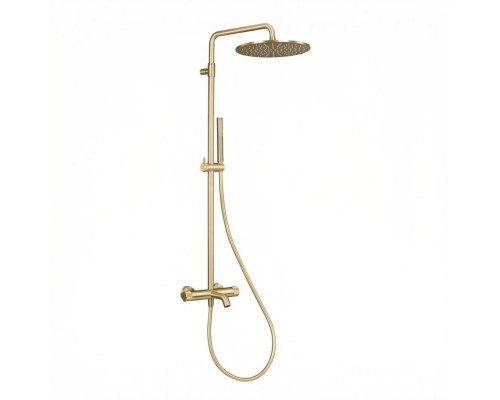 Душевая стойка Splendy Relax P, матовое золото, RP208ZTR30C1GM