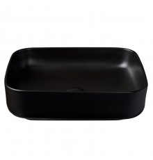 Раковина Splendy Bliss, черный матовый, накладная 505x390x140 мм, BL10550T0NBM