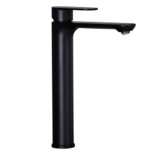 Смеситель для раковины Splendy Rest, черный матовый, высокий, RE201294GK1BM