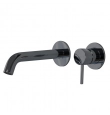 Смеситель для раковины Splendy Passion, настенный, хром черный, PA201205UK2BC