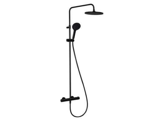 Душевая стойка Splendy Relax R, черный матовый, RR208XTR26R3BM