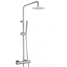 Душевая стойка Splendy Relax P, оружейный металл брашированный, RP208XTR30C1AB