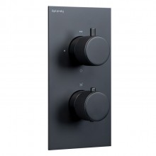 Смеситель для душа Splendy Passion, черный матовый, на 3 потребителя, PA204U2T3BM