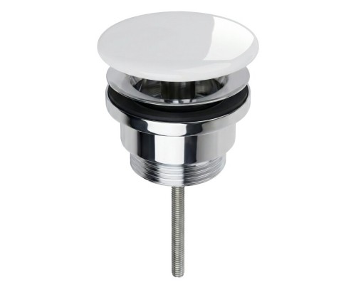 Донный клапан Splendy универсальный белый 1 1/4", AA3071URKW