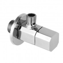 Вентиль запорный угловой Splendy, 3/8", хром, AA206NA8FCR
