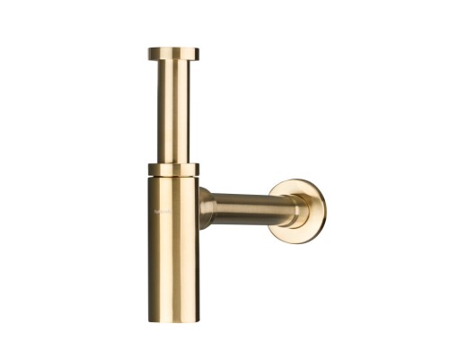 Сифон Splendy Elegance бутылочный для раковин, золото матовое, EL30817MGM