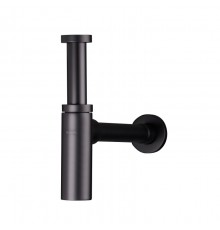 Сифон Splendy Elegance бутылочный для раковин, черный матовый, EL30817MBM