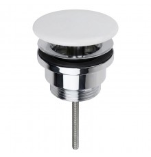 Донный клапан Splendy универсальный 1 1/4" белый матовый, AA3071URKWM