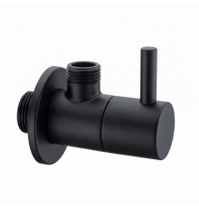 Вентиль запорный угловой Splendy, черный матовый 3/8", AA206NA8PBM