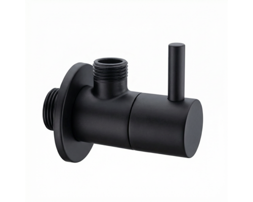 Вентиль запорный угловой Splendy, черный матовый 3/8", AA206NA8PBM