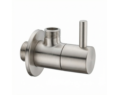 Вентиль запорный угловой Splendy, 3/8", никель брашированный, AA206NA8PNB