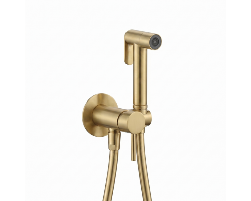 Гигиенический душ Splendy Joy F, 4 режима, золото матовое, JF219YU1KLGM
