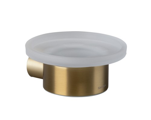 Мыльница Splendy Passion настенная, золото матовое, PA402VSGM