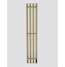 Полотенцесушитель электрический ES.M Tower Round R-0412018MG матовое золото