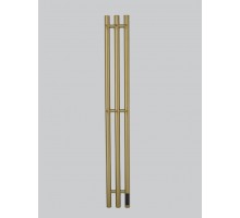 Полотенцесушитель электрический ES.M Tower Round R-0312012MG матовое золото
