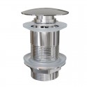 Донный клапан для раковины без перелива Knotlor BM9010C, хром