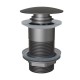 Донный клапан для раковины без перелива Knotlor BM9010GM, оружейная сталь
