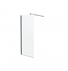 Душевая перегородка Knotlor WI090CG1BL 90х200, черный