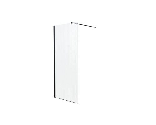 Душевая перегородка Knotlor WI090CG1BL 90х200, черный