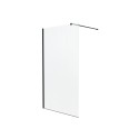 Душевая перегородка Knotlor WI120CG1BL 120х200, черный