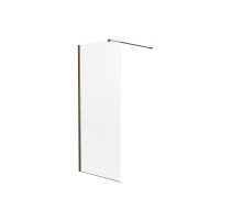 Душевая перегородка Knotlor WI090CG1RB 90х200, бронза