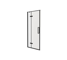 Душевая дверь в нишу Knotlor HDIP090CG0BL 90х200, черный