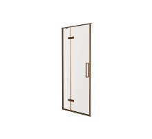 Душевая дверь в нишу Knotlor HDIP090CG0RB 90х200, бронза