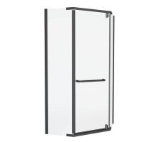 Душевой уголок Knotlor FCD090CG0GM 5-тиугольный 90х90х200, оружейная сталь