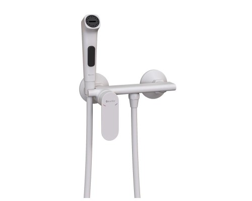 Гигиенический душ со смесителем Knotlor FHS01S0WY, белый