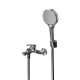 Смеситель для ванны Knotlor KN-82, хром