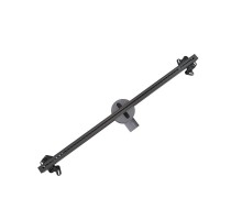 Душевой трап линейный (щелевой) Knotlor SDRS0800GM, вороненая сталь