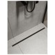 Душевой трап линейный (щелевой) Knotlor SDRS0800BL, матовый черный