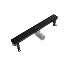 Душевой трап линейный Knotlor SDRW0500BL, матовый черный