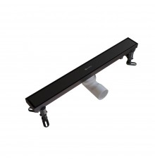 Душевой трап линейный Knotlor SDRW0500BL, матовый черный