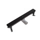 Душевой трап линейный Knotlor SDRW0500BL, матовый черный