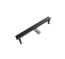 Душевой трап линейный Knotlor SDRW0600GM, вороненая сталь