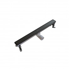 Душевой трап линейный Knotlor SDRW0600GM, вороненая сталь