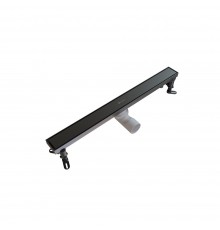 Душевой трап линейный Knotlor SDRW0600GM, вороненая сталь