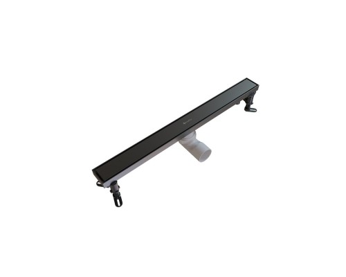 Душевой трап линейный Knotlor SDRW0600GM, вороненая сталь