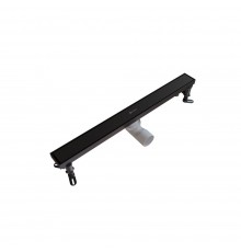 Душевой трап линейный Knotlor SDRW0600BL, матовый черный