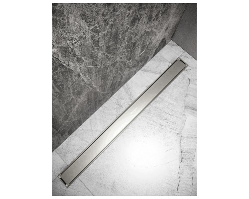 Душевой трап линейный Knotlor SDRW0700BS, матовая сталь